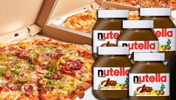 5 PIZZAS 30cm achetées = 5 Pizzas Nutella Offertes