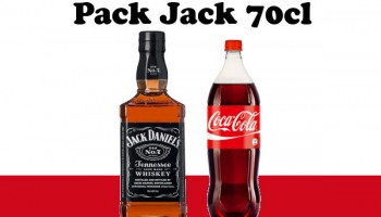 PACK JACK 70cl + Coca 1.25L